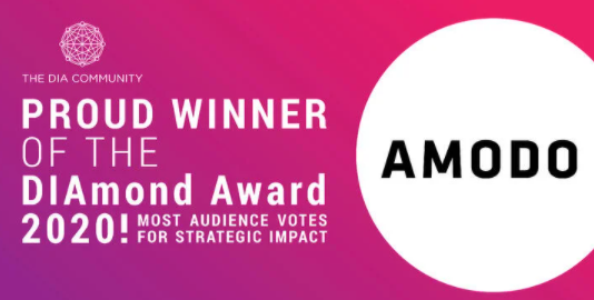 amodo_proud_winner_of_the_DIAmond_award_2020